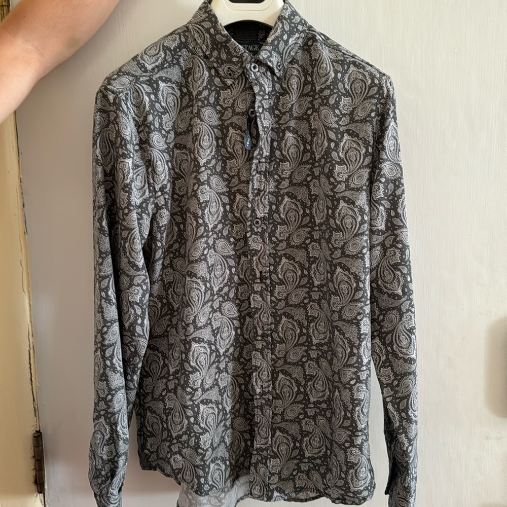 Men’s Heritage paisley dress shirt